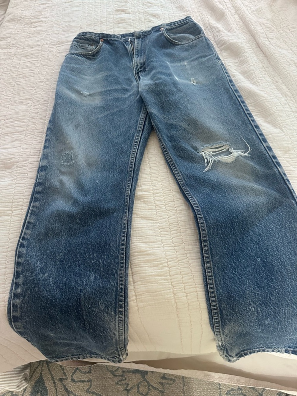 Levi's vintage Medium Dark Wash Straight Jeans